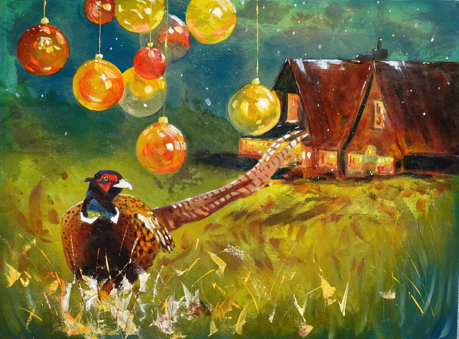 Christmas Pheasant Barry Sears