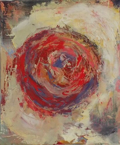 is a rose, is a rose by Fliss Elsom-Cook, Painting for Sale on Singulart