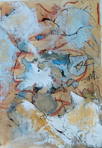 C minor study par Fliss Esk, Peinture en vente sur Singulart