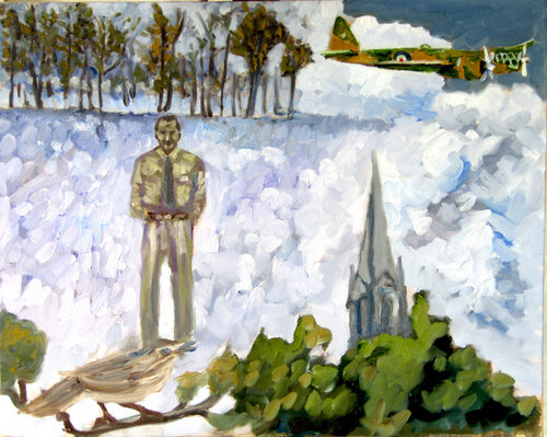 Airman by Michael Farmer, 絵画 for Sale on Singulart