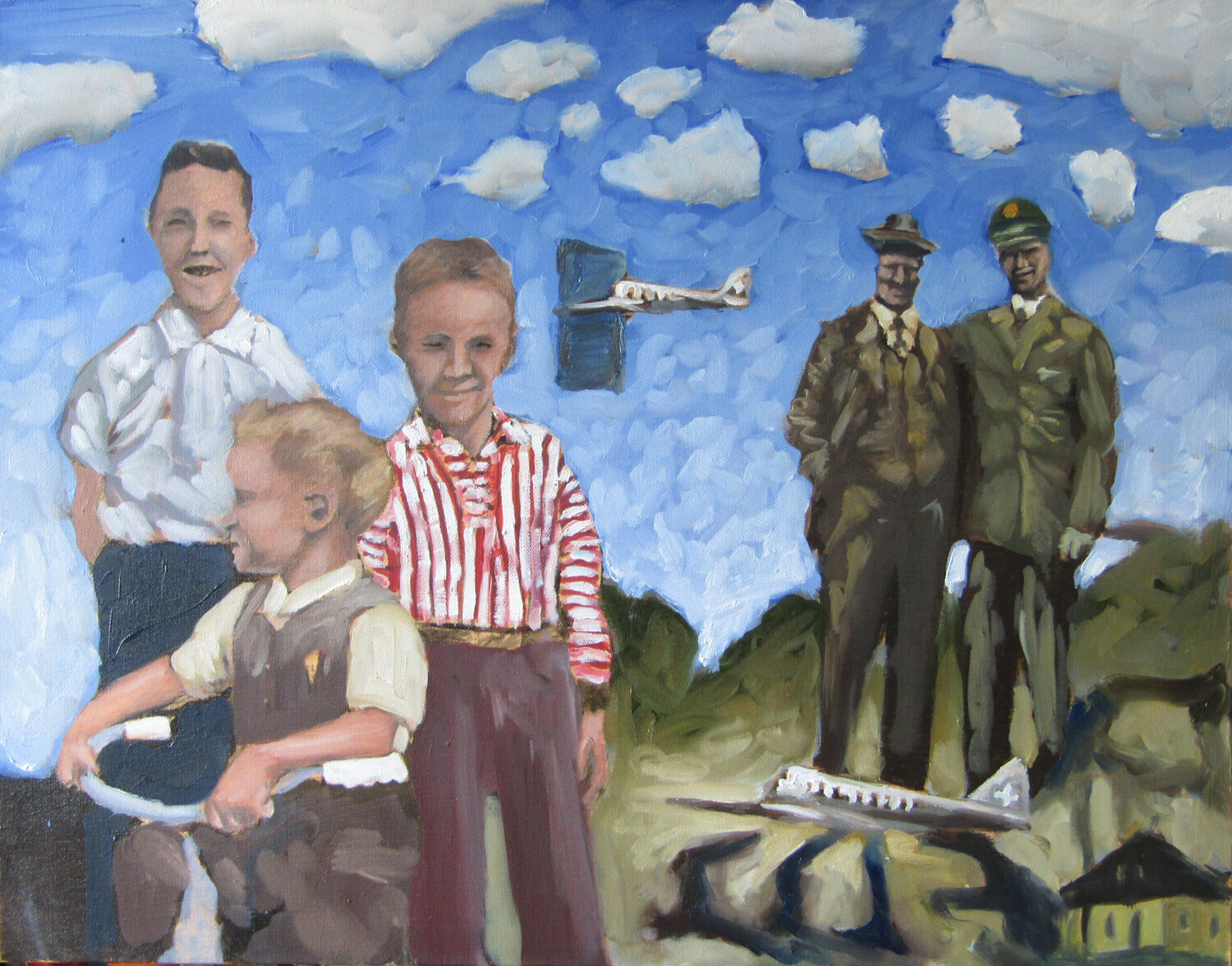 The Boys Michael Farmer Pintura original en venta