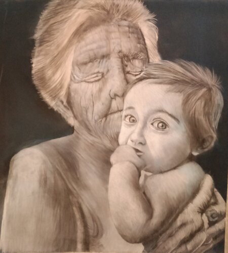 Verso la luce de Alessandro Maiani, Obra en papel a la venta en Singulart