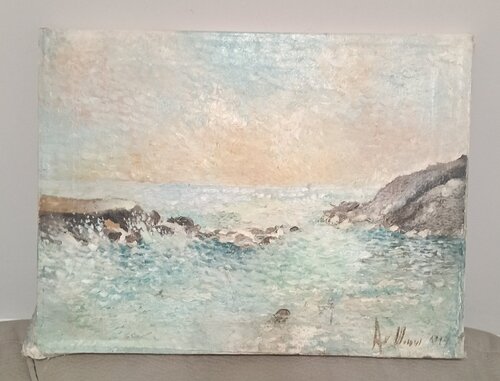 L'orizzonte di Alessandro Maiani, Pittura in vendita su Singulart