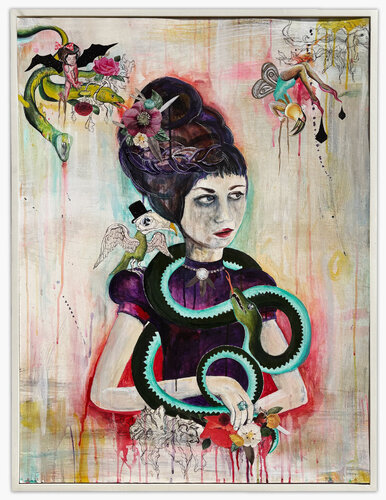 Ecclesiastes 7:26 by Stina Henslee, Work on Paper for Sale on Singulart