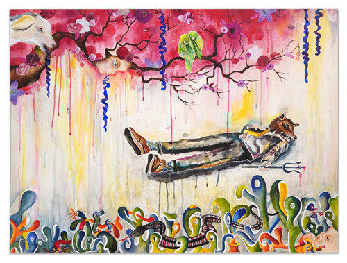 Matthew 10:16 by Stina Henslee, Painting for Sale on Singulart