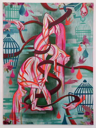 Incurvatus in se by Stina Henslee, Painting for Sale on Singulart