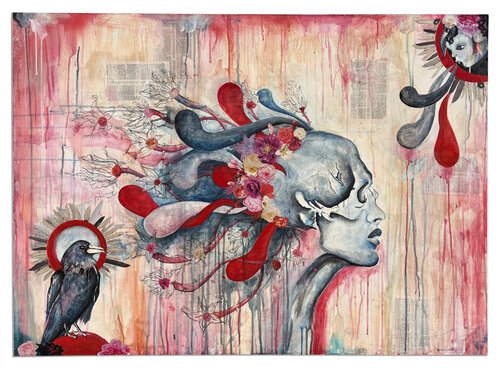 Psalm 103:15-16 di Stina Henslee, Pittura in vendita su Singulart