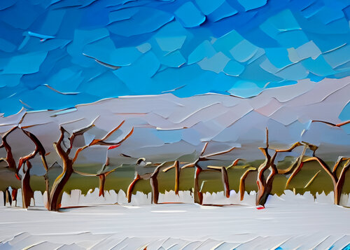 Frozen Silence de Gunta Frīdenberga, Digital a la venta en Singulart