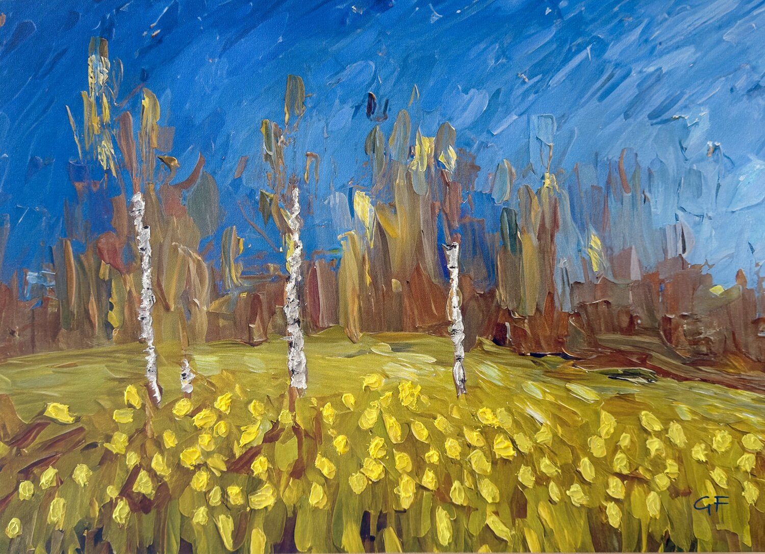 Field of Spring Light Gunta Frīdenberga Digital en venta