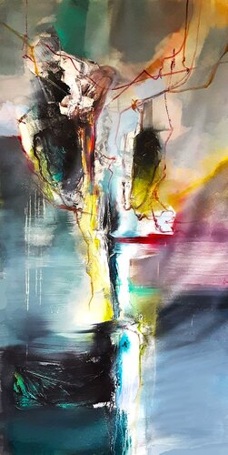 FRENTE A VENADO by Jose Fdez-Cavada, Painting for Sale on Singulart