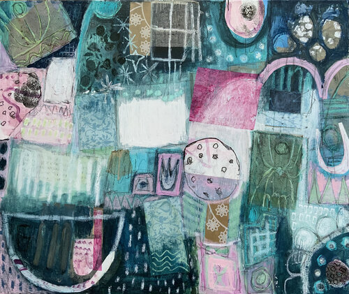 Nachttraum by Annette Pfister, Painting for Sale on Singulart