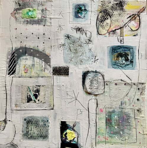 Kopf, Herz und Hand by Annette Pfister, Painting for Sale on Singulart
