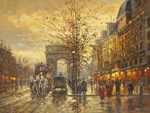 The Boulevard by Jack Terry, Print for Sale on Singulart