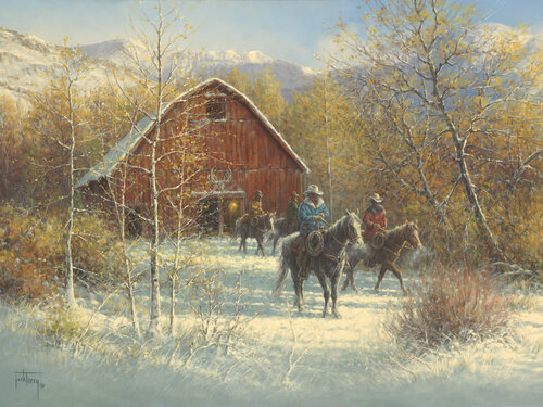 A Cold Start by Jack Terry, Print for Sale on Singulart