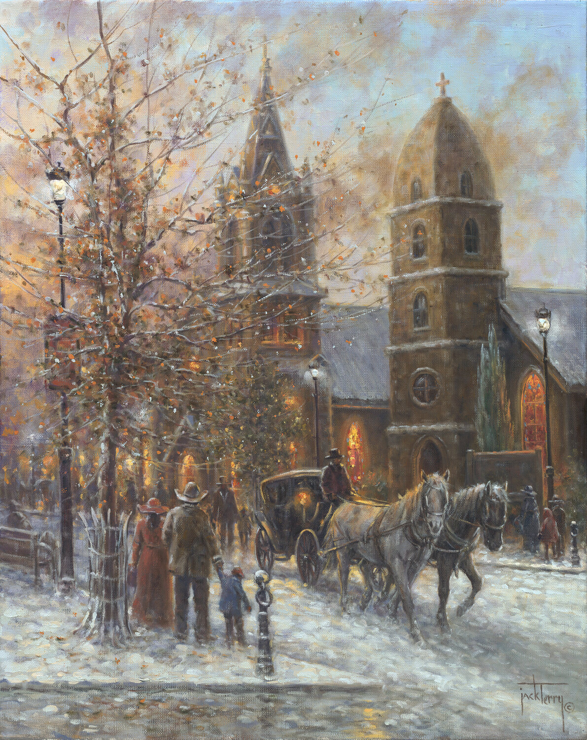 Small Town Memories Jack Terry Print for sale