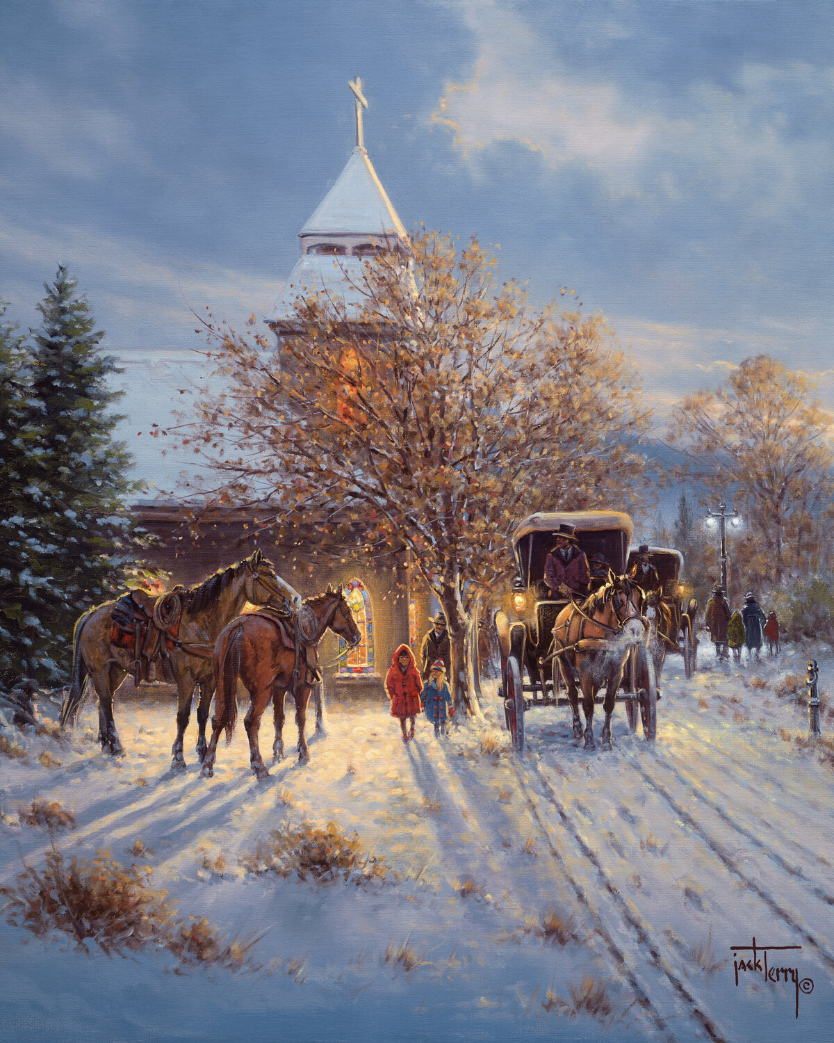 Remembering Sunday Jack Terry Print for sale