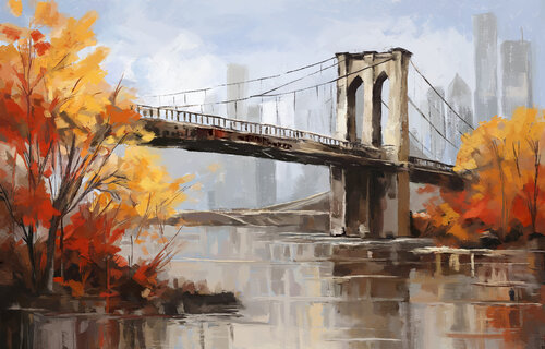 Bridge Between Seasons by Tim Gilliland, Digital for Sale on Singulart