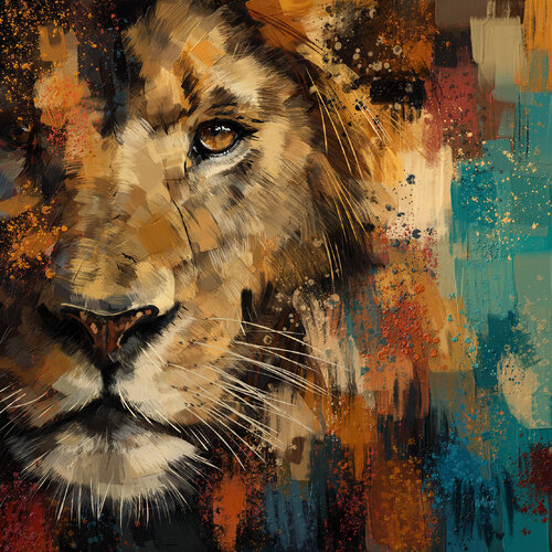 Lion, The Sovereign van Tim Gilliland, Digitaal te koop op Singulart