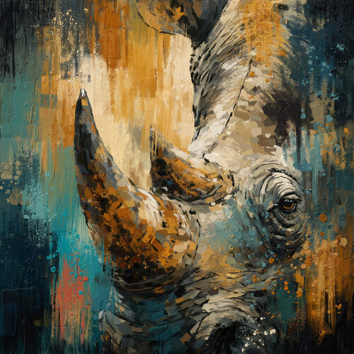 Rhino, Last Guardian par Tim Gilliland, Digital en vente sur Singulart