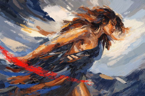 Becoming Wind by Tim Gilliland, Digital for Sale on Singulart