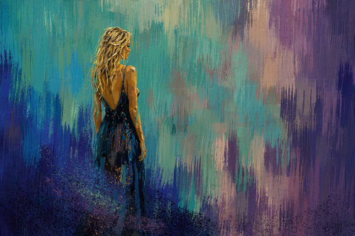 Dusk Sillhouette de Tim Gilliland, Digital a la venta en Singulart