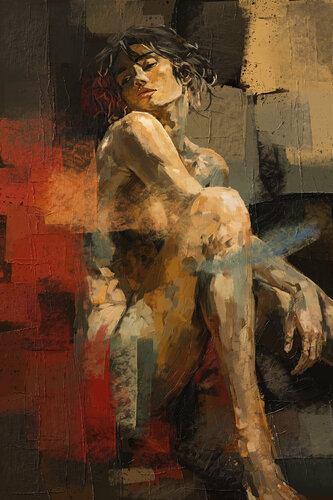 Crimson SilenceP 24x36 di Tim Gilliland, Digitale in vendita su Singulart