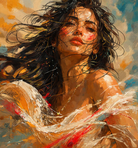 Carried by the Wind C 28x30 de Tim Gilliland, Digital a la venta en Singulart