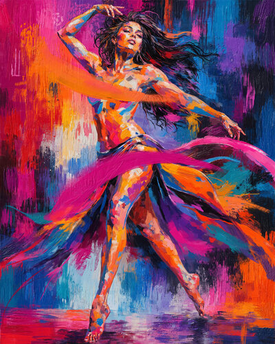 Rhythm Unbound C 40x50 par Tim Gilliland, Digital en vente sur Singulart