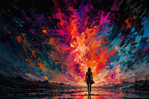 The Moment Before Becoming C 60x40 par Tim Gilliland, Digital en vente sur Singulart