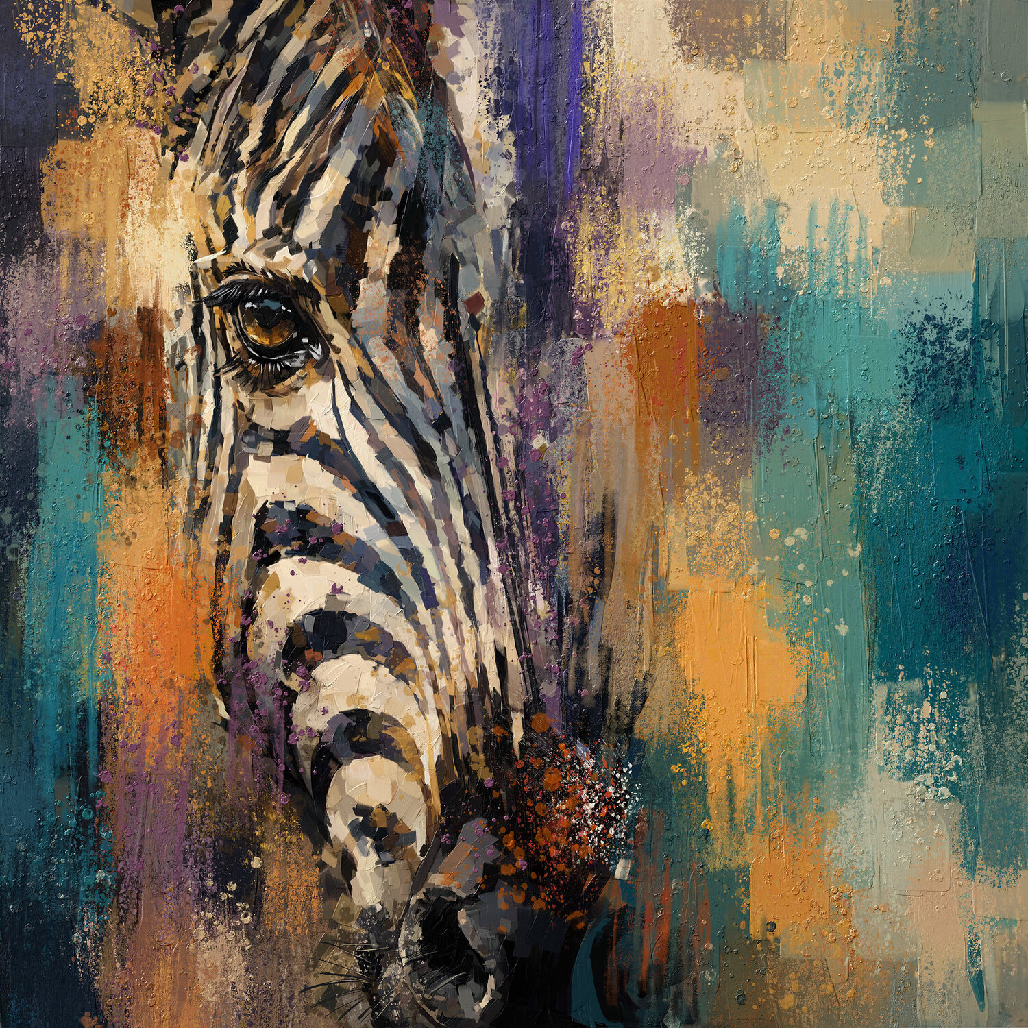 Zebra, Stripes of Silence Tim Gilliland Digitaal te koop