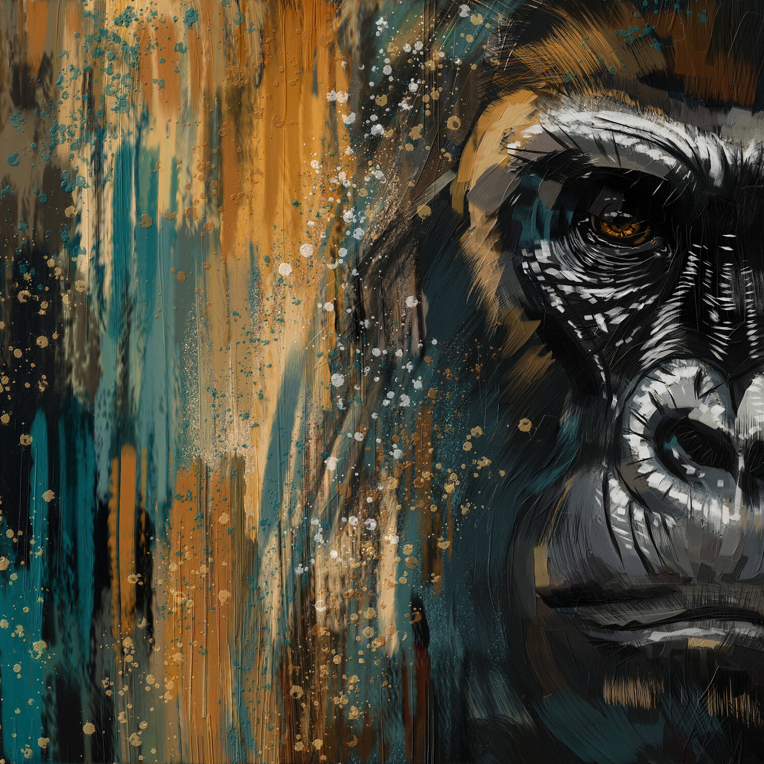 Gorilla, Ancient Witness Tim Gilliland Digital for sale