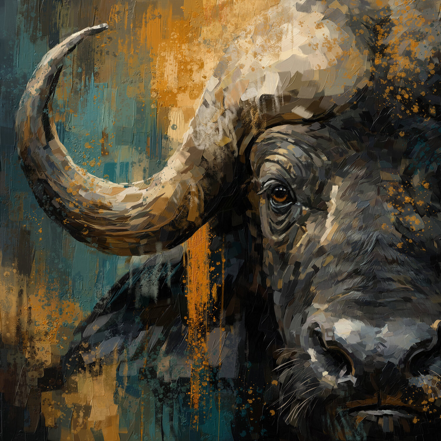 Water Buffalo, Storm Bearer Tim Gilliland Digital à vendre