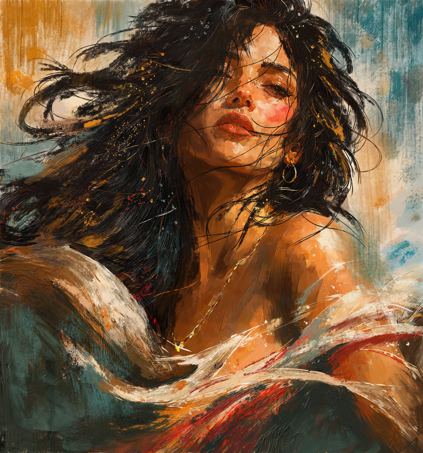 Carried by the Wind 2 G C 28x30 Tim Gilliland Digital à vendre