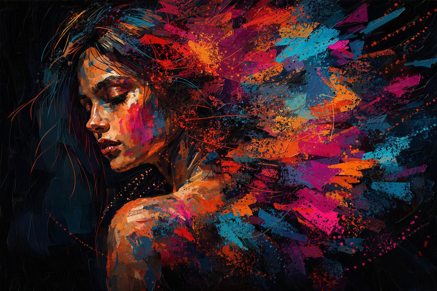 What Silence Carries C 60x40 Tim Gilliland Digital à vendre