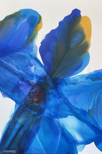 Blues Romance by COSKUN OZCAKIR, Painting for Sale on Singulart