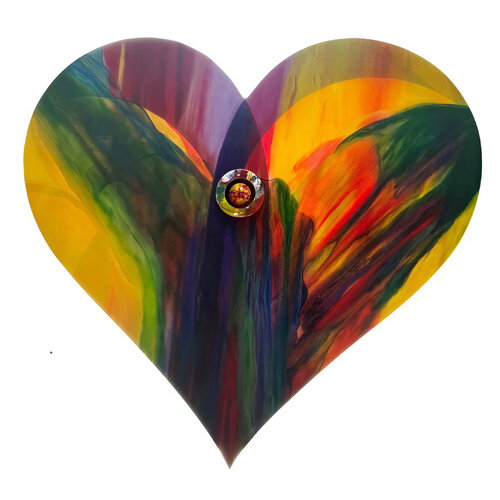 Romancing Heart de COSKUN OZCAKIR, Pintura a la venta en Singulart