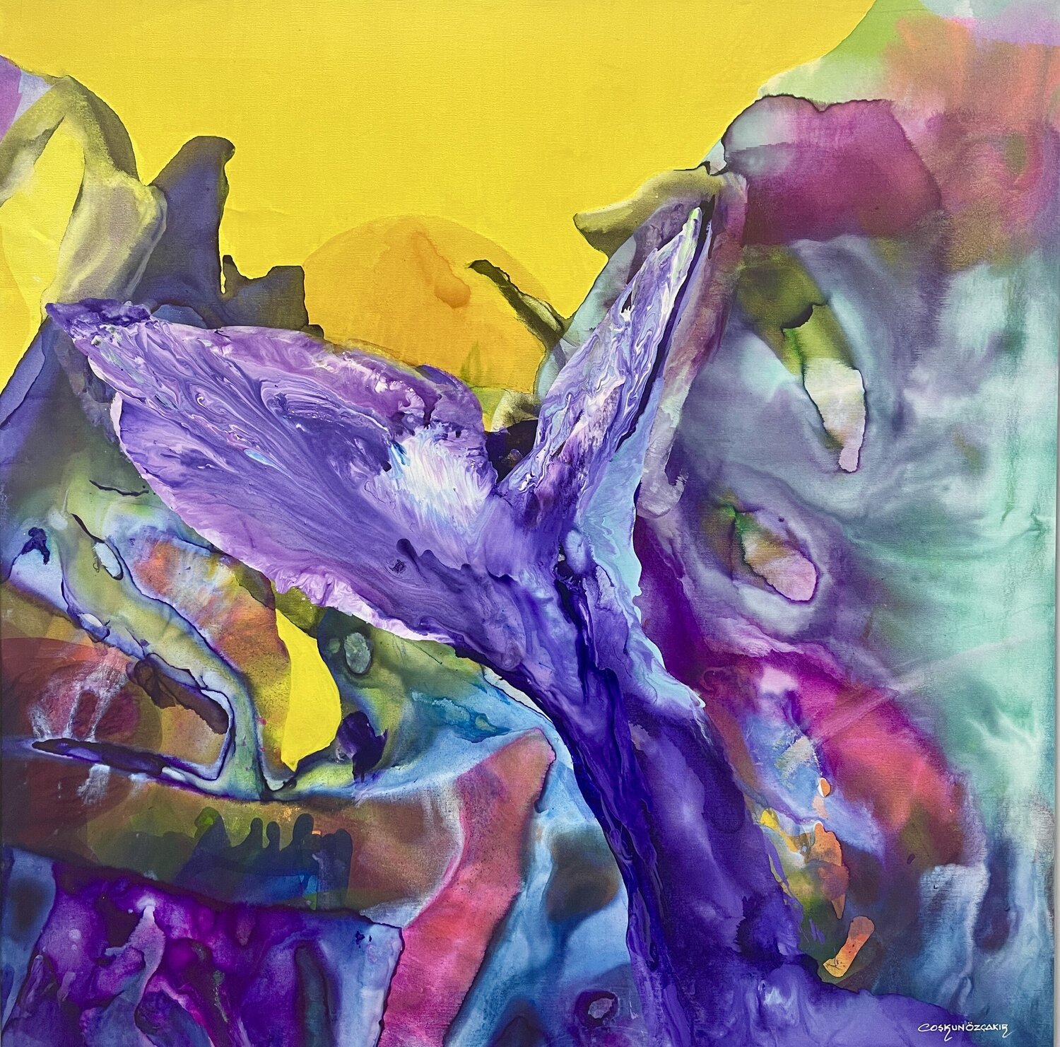Harmony in Hues COSKUN OZCAKIR Original painting for sale