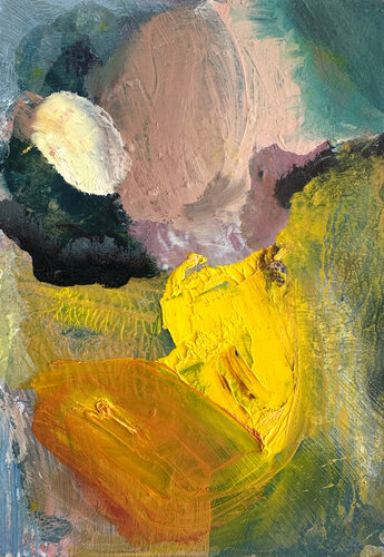 Earth Fragment 120725 by Isabelle Van Brussel, Painting for Sale on Singulart