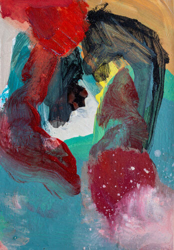 Earth Fragment 140425 di Isabelle Van Brussel, Pittura in vendita su Singulart
