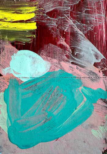 Earth Fragment 210825 de Isabelle Van Brussel, Pintura a la venta en Singulart