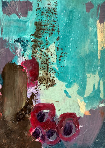 Earth Fragment 150526 by Isabelle Van Brussel, Painting for Sale on Singulart
