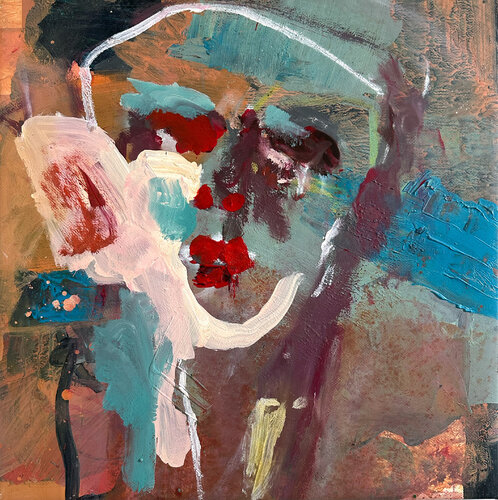 YOU 2  - an organic emotional landscape by Isabelle Van Brussel, Painting for Sale on Singulart