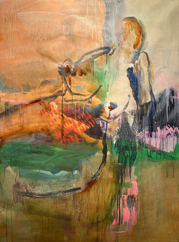 We contain Multitudes by Isabelle Van Brussel, Painting for Sale on Singulart