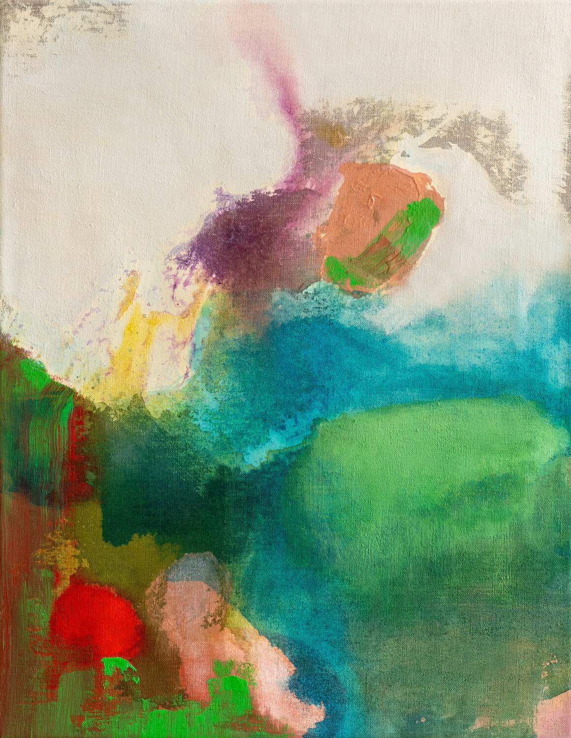 Louder than Life - Abstract LandEscape 150823 Isabelle Van Brussel Origineel schilderij te koop