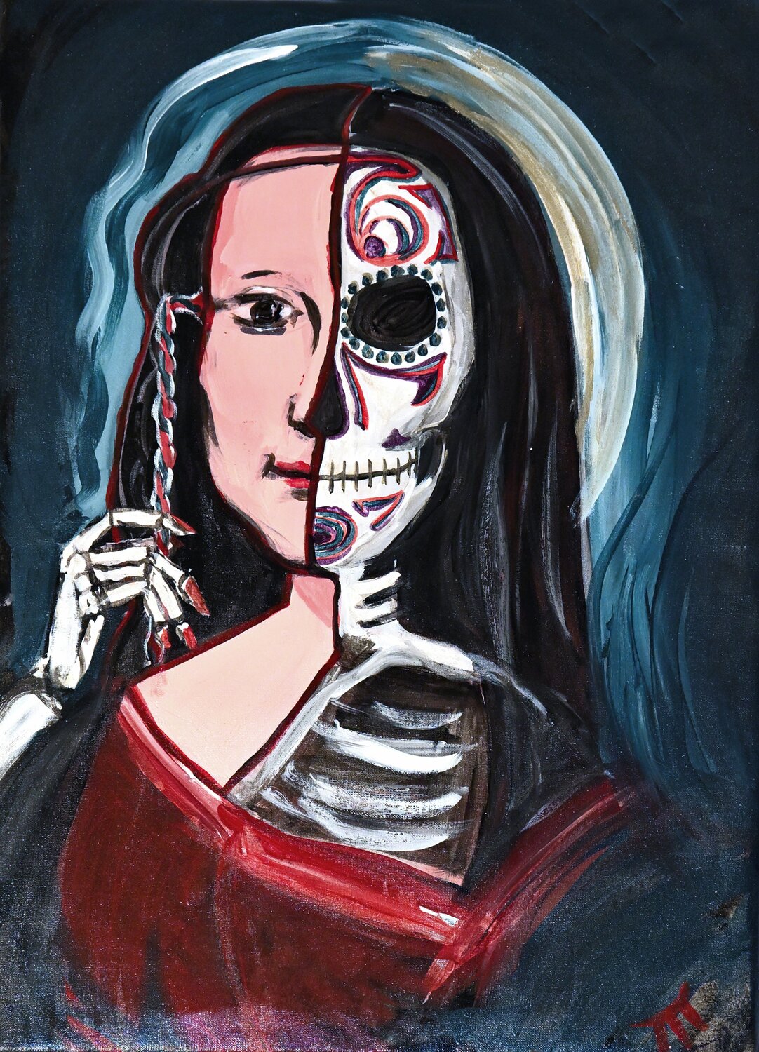 Incompleta Marco Marroccu Original painting for sale