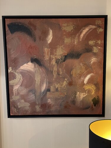 Mouvement et fluidité di Domy Auger, Pittura in vendita su Singulart