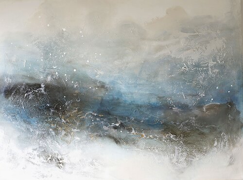 Whispering Waves di Karin Cutler, Pittura in vendita su Singulart