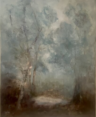 La Forêt de Merlin by Lila Bettin, Painting for Sale on Singulart