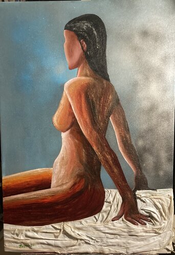 Buscando a la vida by Jorge Humberto Tapia Perez, Painting for Sale on Singulart