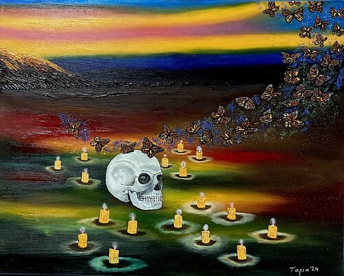 Ya vienen by Jorge Humberto Tapia Perez, Painting for Sale on Singulart